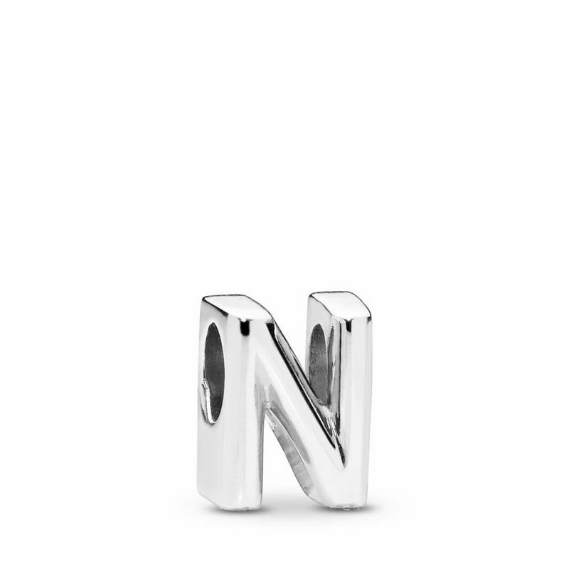 Pandora Australia Letter N Charm - Sterling Silver | IONBWC283